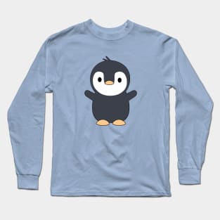 Cute Baby Penguin Long Sleeve T-Shirt